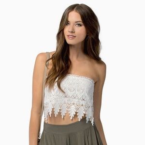 Tobi “Nikki Crochet Tube Top”